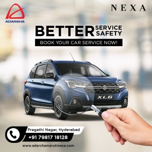 Best Nexa Showroom and Service Centre in Hyderabad | Adarsha